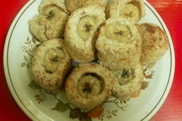 香酥香蕉卷的做法图解5