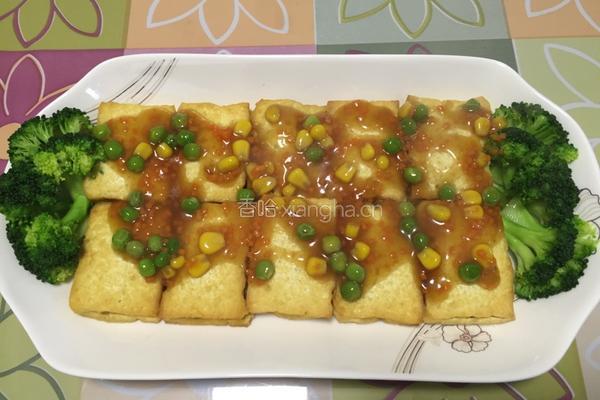 猪肉香菇酿豆腐的做法图解11