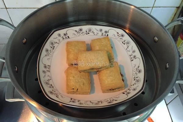 猪肉香菇酿豆腐的做法图解9