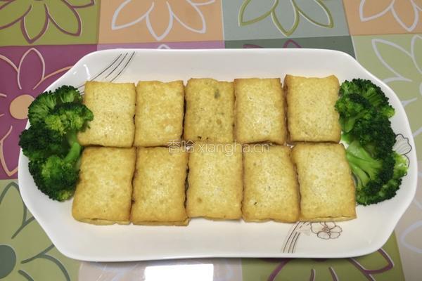 猪肉香菇酿豆腐的做法图解10