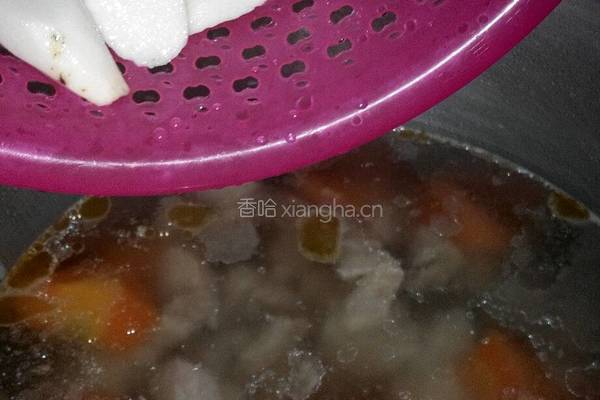 排骨胡萝卜姜暑汤的做法图解5