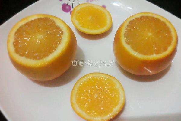 盐蒸橙子的做法图解3