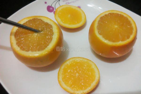 盐蒸橙子的做法图解4