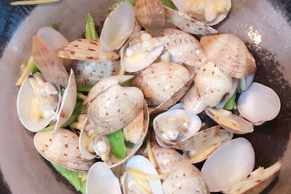 辣炒花甲王的做法图解7