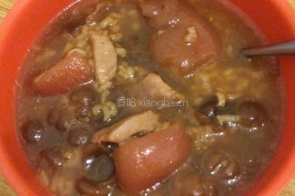 腿肉桂圆粥的做法图解7