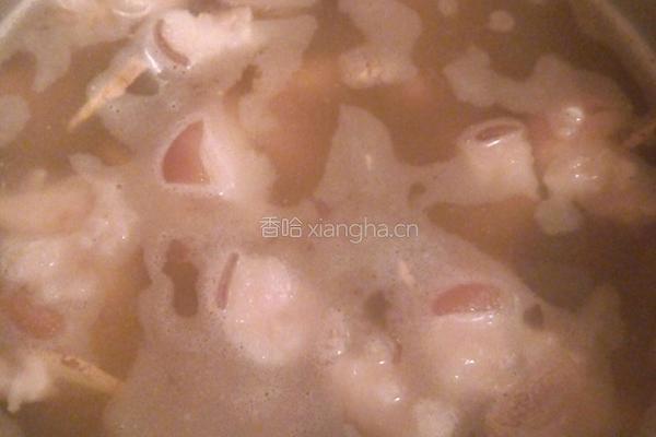 腿肉桂圆粥的做法图解5