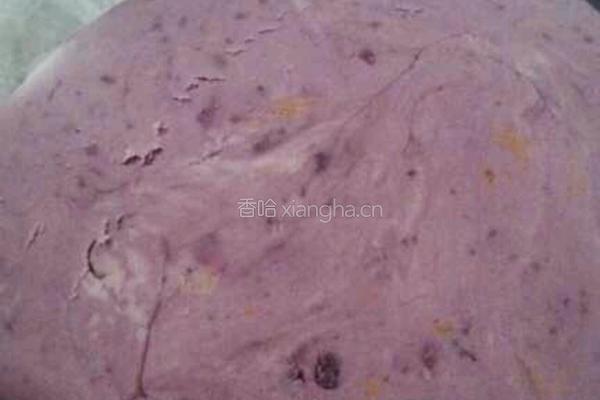 紫薯圆的做法图解3