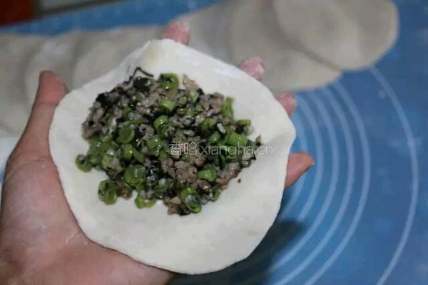 豆角鲜肉包的做法图解4