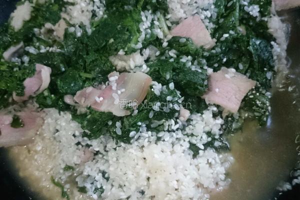 咸肉菜饭的做法图解4