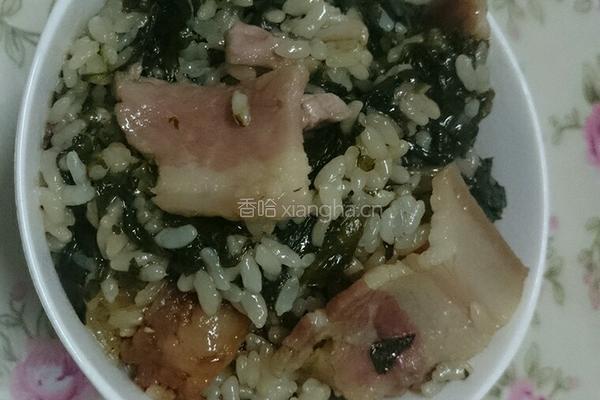 咸肉菜饭的做法图解6
