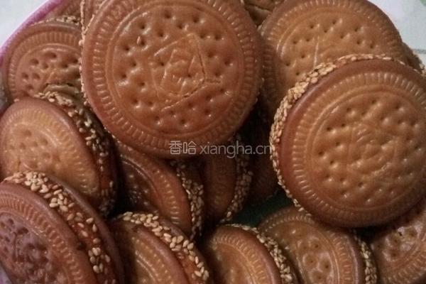 南瓜夹心饼干的做法图解8
