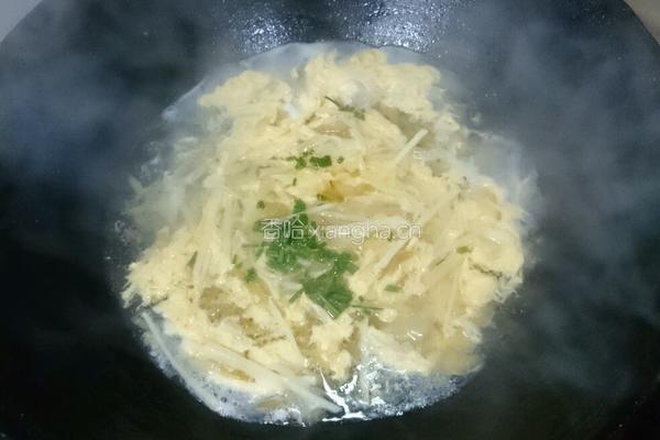 榨菜蛋汤的做法图解5