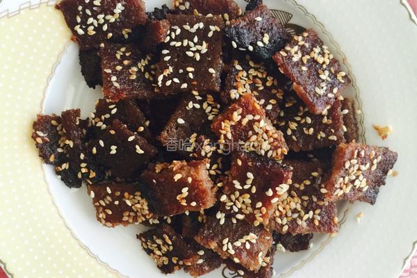 猪肉脯的做法图解7