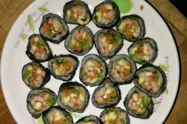 紫菜包饭的做法图解9