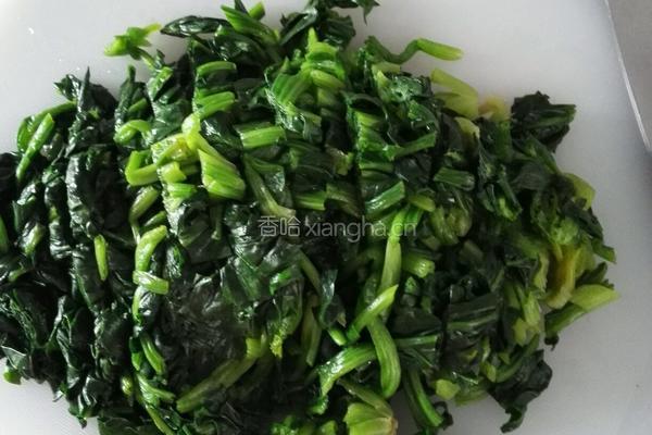 凉拌菠菜的做法图解4