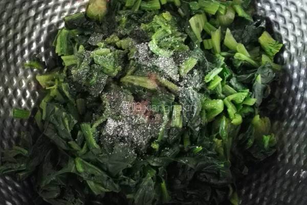 凉拌菠菜的做法图解6