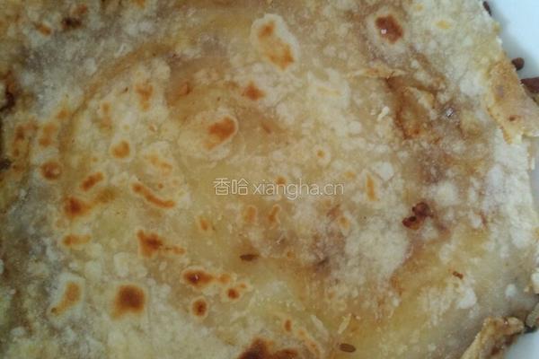 孜然黑椒酱饼的做法图解4