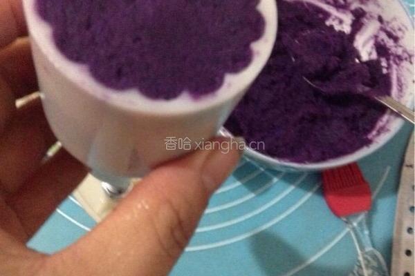 紫薯山药糕的做法图解6
