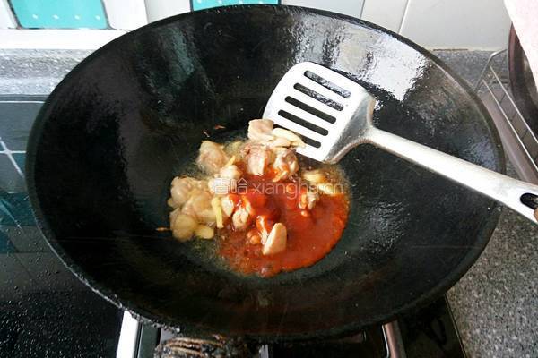 大盘鸡炒片的做法图解14