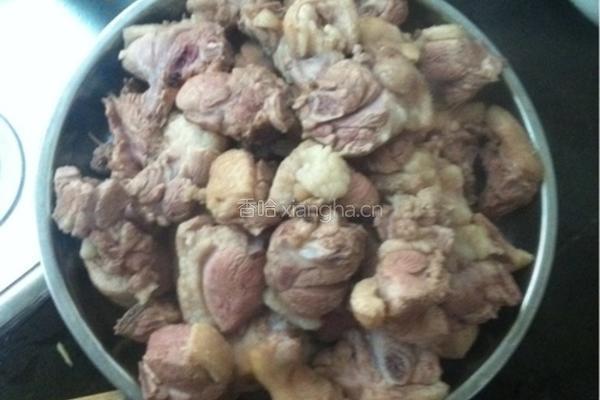 红烧鸭肉的做法图解2