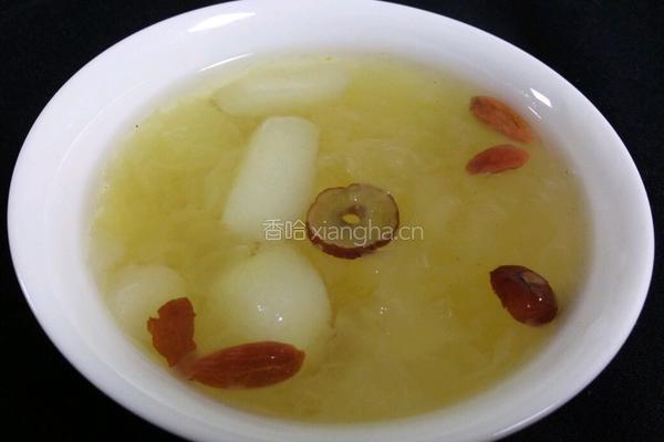 冰糖雪梨银耳羹的做法图解6