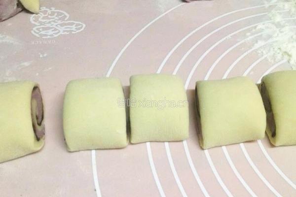 双色花卷(奥利奥口味)的做法图解16