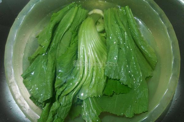 烧骨芥菜汤的做法图解2