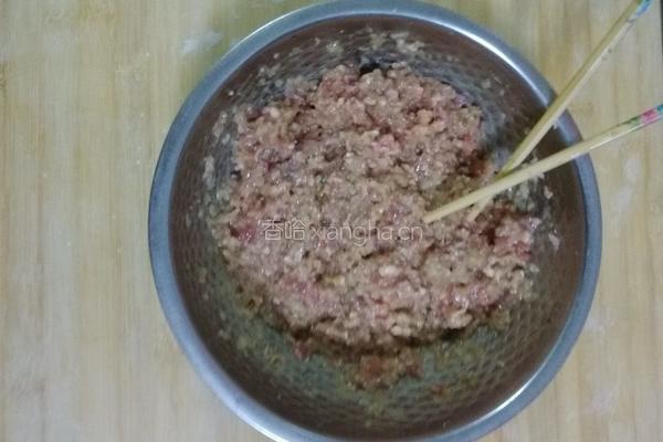 香菇牛肉馅包子的做法图解7
