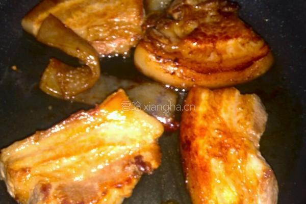 香煎五花肉的做法图解4