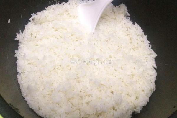 烧鸭丁包菜炒饭的做法图解2