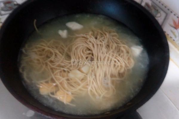 山珍海味杂面汤的做法图解8
