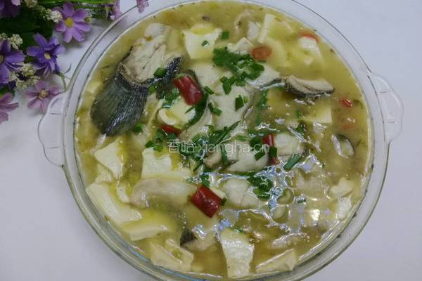 酸菜豆腐鱼的做法图解14
