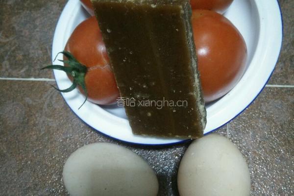 番茄炒蛋的做法图解1