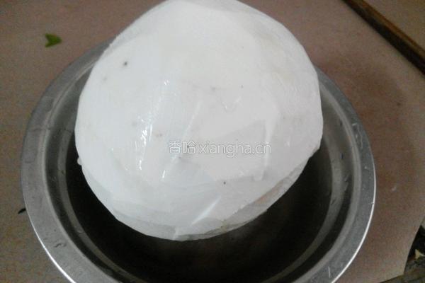 椰子煲竹丝鸡的做法图解2