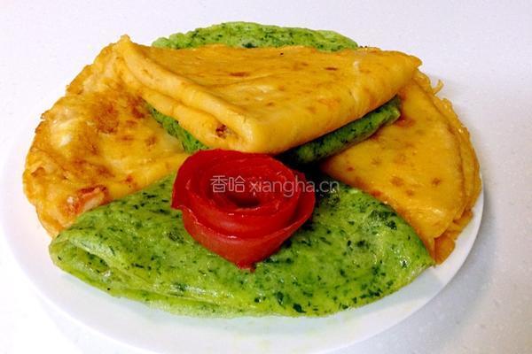 蔬菜鸡蛋饼的做法图解11