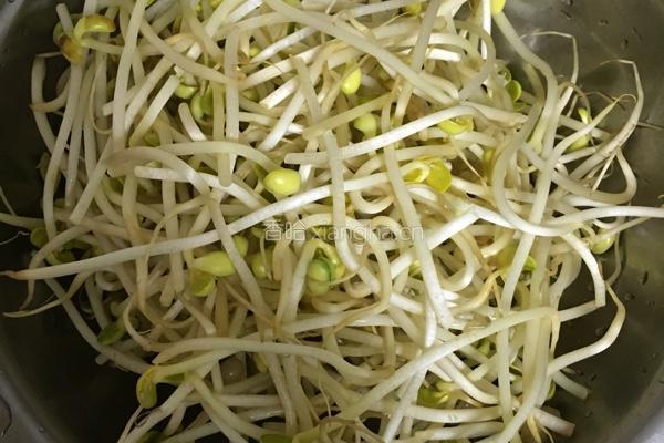 芹菜豆芽汤的做法图解1
