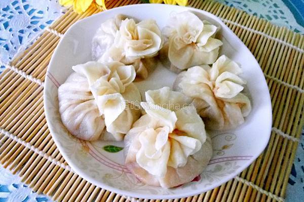羊肉大葱烧麦的做法图解13