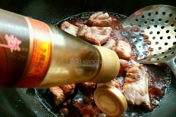芋头烧排骨的做法图解4