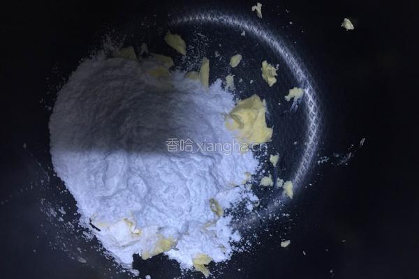 抹茶双色饼干的做法图解2