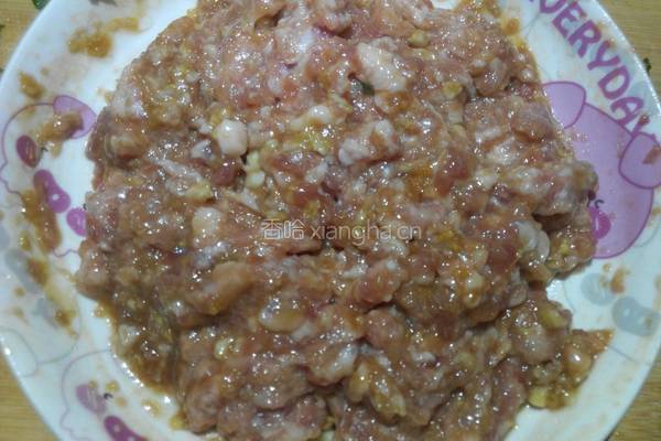 肉酿豆腐的做法图解4