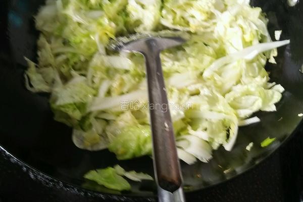 素炒面！的做法图解6