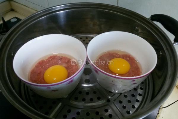 鸡蛋肉饼汤的做法图解6
