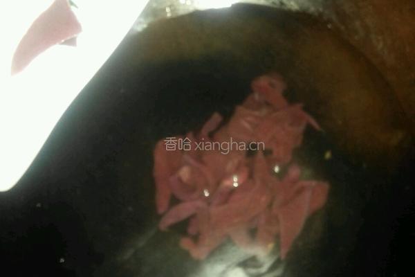 酸菜猪肝汤面的做法图解1