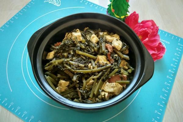 咸萝卜樱炖豆腐的做法图解10