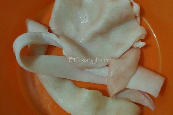 果冻猪皮的做法图解1