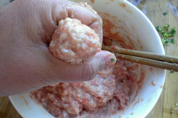 白汤丸子的做法图解4