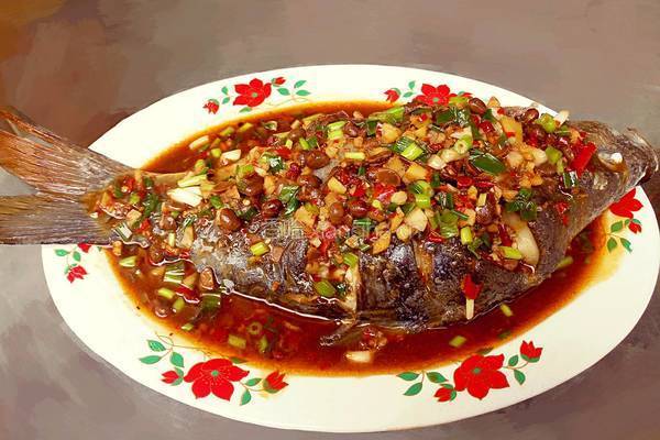 豆豉鲤鱼的做法图解12