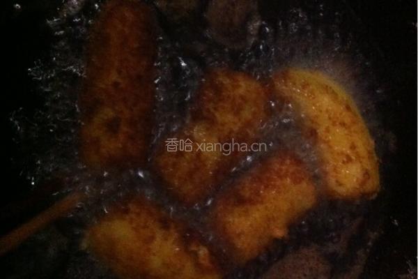 炸香蕉的做法图解4