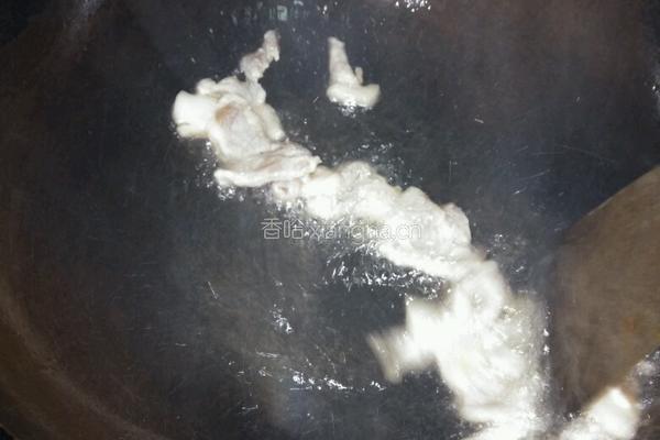 蘑菇炒肉的做法图解4