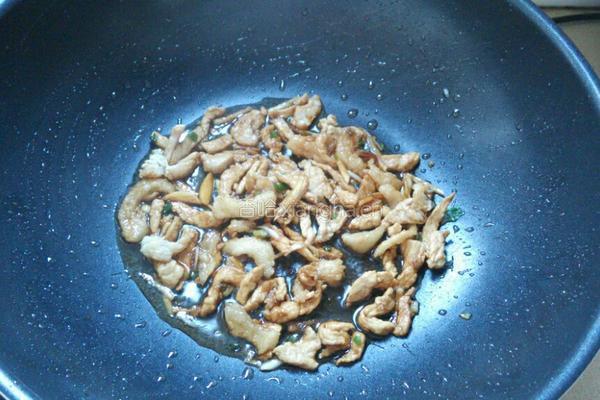 青椒肉丝的做法图解5